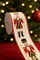 Designer's Shop WR 63-5222 2.5” x 10 yard Holiday Nutcracker with gold glitter wired edge ribbon